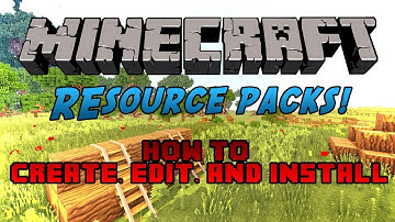 Minecraft Tutorial: How To Create, Edit, and Install Resource Packs (1.7+)