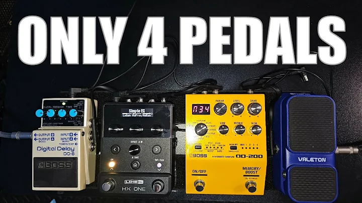 Small Board: Only 4 Pedals