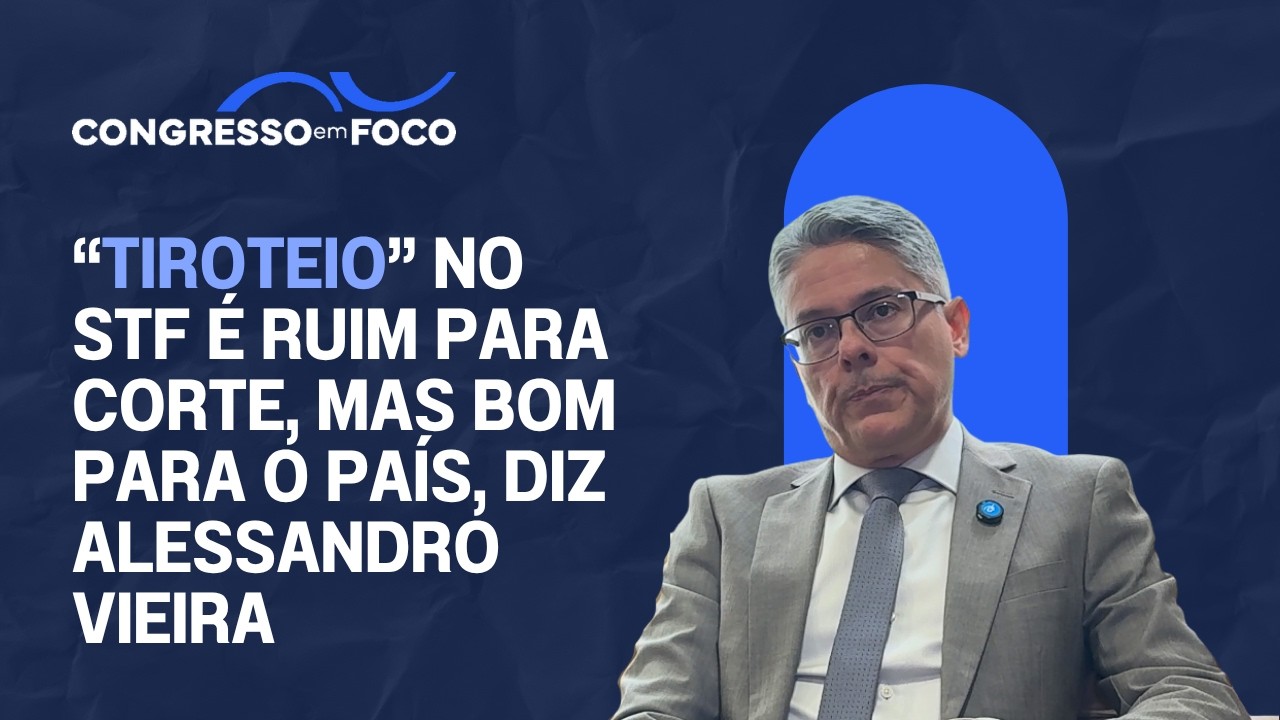"Tiroteio" no STF é ruim para Corte, mas bom para o país, diz Alessandro Vieira