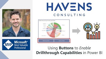 Using Buttons to Enable Drillthrough Capabilities in Power BI