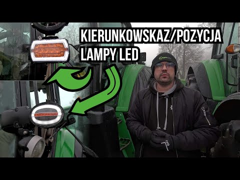 💡 LED replacement position lamps and turn signals – Polish quality at agroDN!