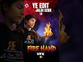 Fire hand vfx in capcut of mobile #naruto #gameskhelkarpaisekai #videoeditingsoftware
