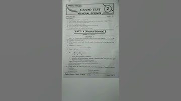 AP 10 Class | Grand Test 2- | Physics | Question Paper | 100% Sure Success |