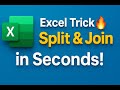 👉 Excel Trick: Excel में Split और Join करना सीखें | आसान तरीका 2025