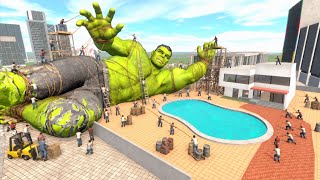 Franklin Found Giant Hulk in Indian Bike Driving 3D screenshot 5