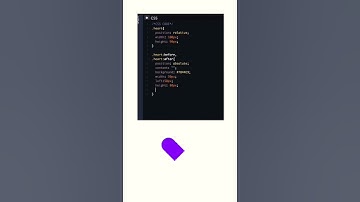 Heart  💜 using css. #css #shorts #programming #heart #html #coding