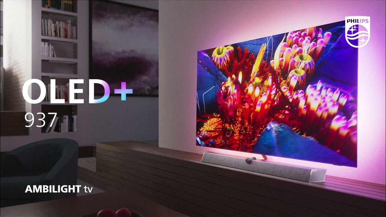 Oled Android Tv 65” Philips 4K con Ambilight — Philips