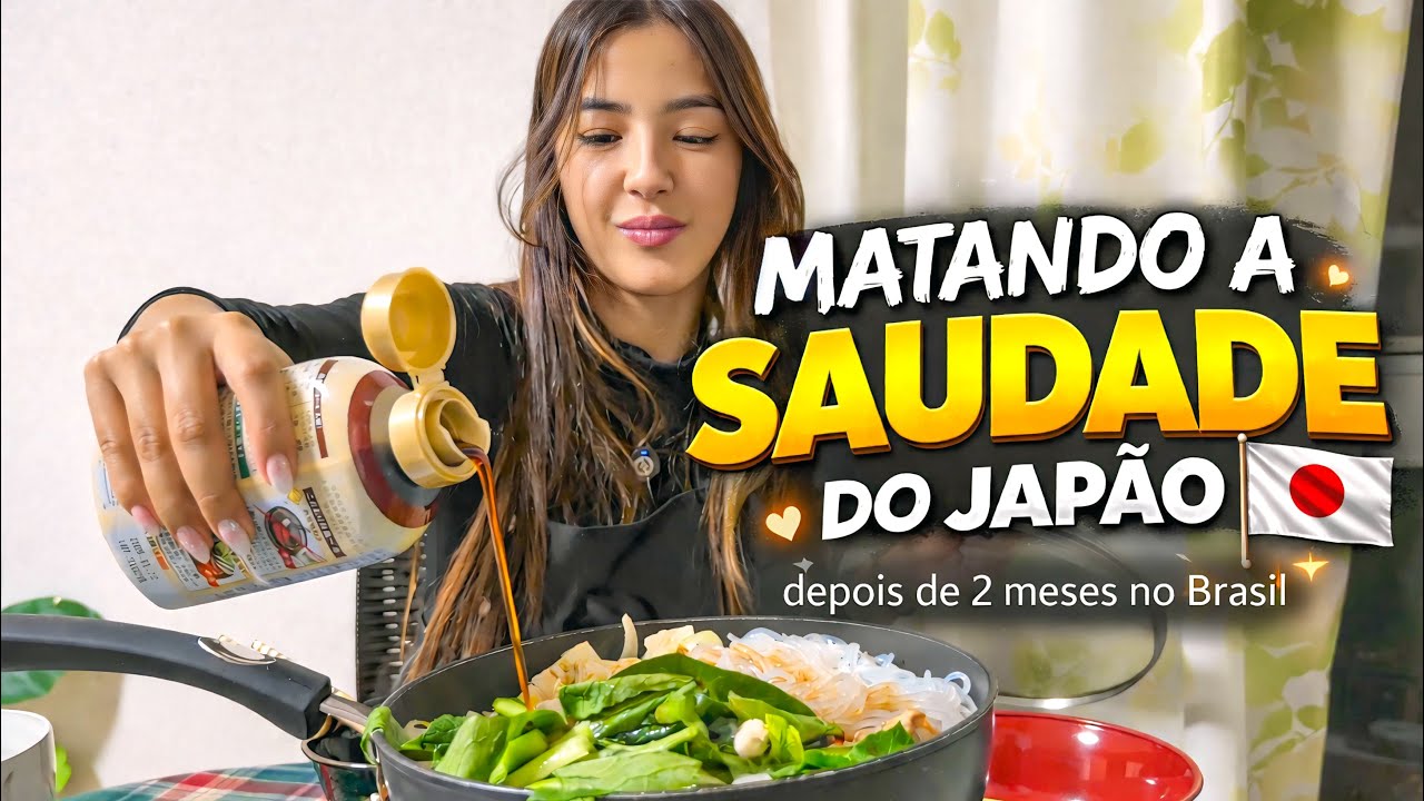 Matando a Saudade do Japão 🇯🇵