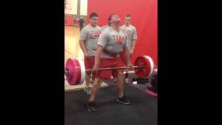 575 lb Raw deadlift