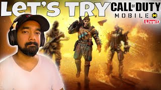 CALL OF DUTY MOBILE THEN NEW STATE MOBILE LIVE #callofdutymobile #codmobile #codm