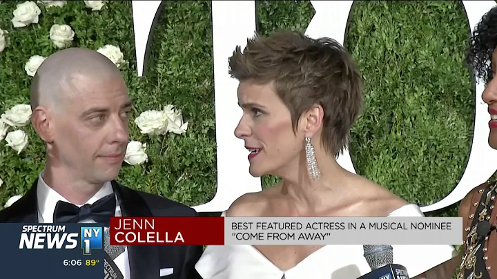 Red Carpet: Christian Borle and Jenn Colella (2017)