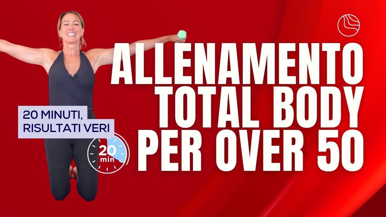 Allenamento per Over 50: 20 Minuti di Esercizi Dolci ed Efficaci #over50 #allenamento