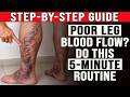Poor Leg Circulation? 30-Second Test + 3 Fast Fix Exercises
