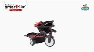 Zložljiv tricikel smarTfold 7v1 Stroller Melange s