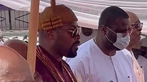 Watch the Arrival of MONARCHS as Olu of WARRI SHINES at Ooni’s 10th year Coronation Anniversary 