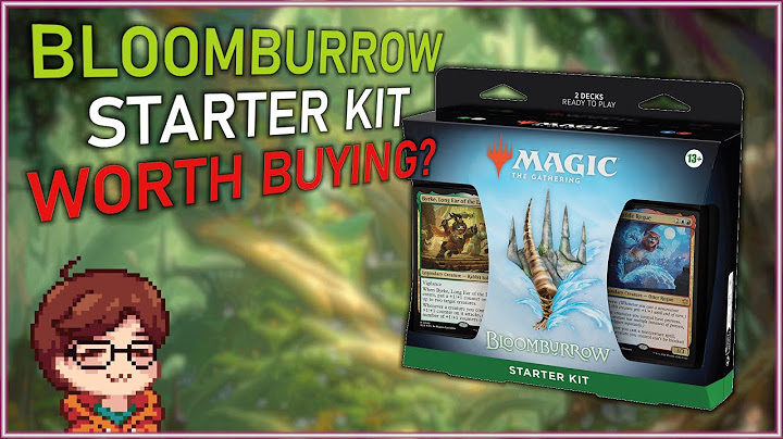 BLOOMBURROW STARTER KIT DECKS Unboxing + Review 🐇🦦