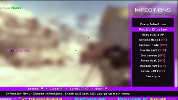MW2 Back To TU6 IKonroi V5 Mod Menu