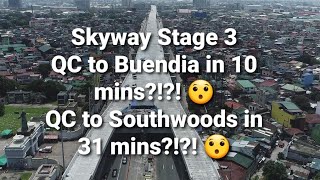 Trying out Skyway Stage 3 | QC to Buendia | QC to Filinvest | QC to Southwoods | AutoSweep