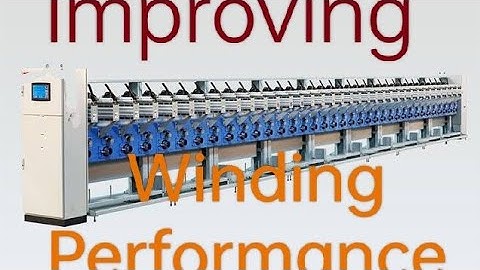 Improving Winding Performance in spinning textile #isreal #gaza