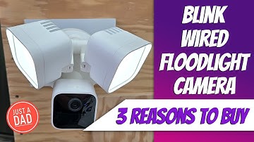 Blink Wired Floodlight Smart Security Camera 3 Reason To Buy  I love it!