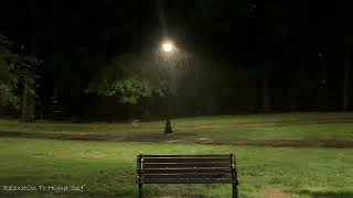 Slumber Within Minutes, Relaxing Rain, Thunder & Lightning Ambience for Focus, Sleep. White Noise