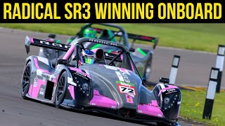 WINNING MY DEBUT RACE - P3 to P1! | Radical SR3 | Anglesey