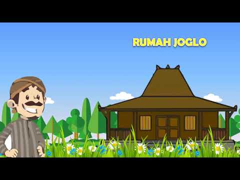 Foto Rumah Adat Jawa Tengah Kartun