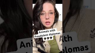 Hilarious Wikipedia page: Animals with fraudulent diplomas