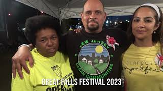 PATERSON, NJ - September 2-4, 2023 - Great Falls Festival