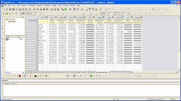Statistics: Origin 8.1: Descriptive Statistics Part 2