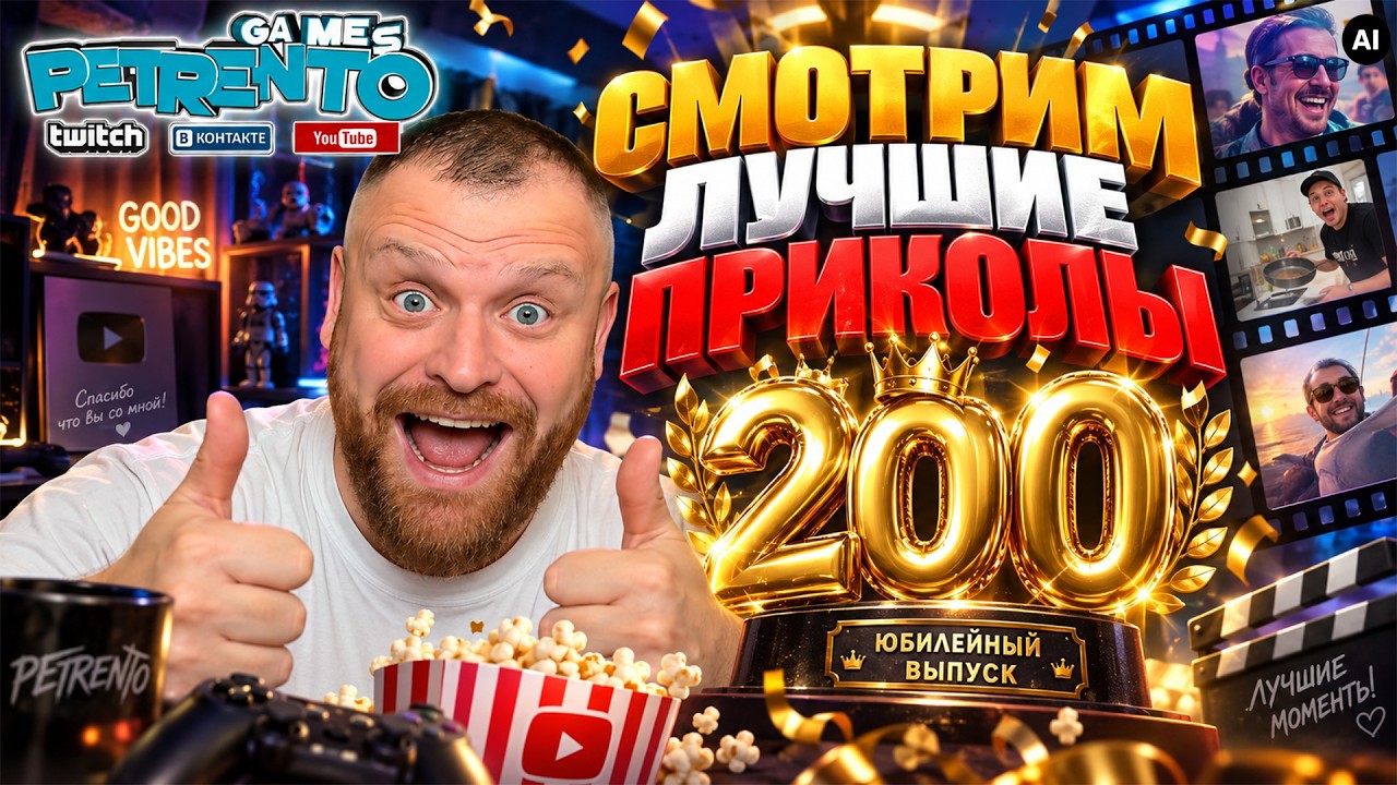 PETRENTO СМОТРИТ ЛУЧШИЕ ПРИКОЛЫ #200