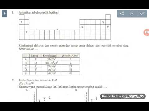 Contoh Soal Sifat Periodik Unsur Dan Pembahasannya Contoh Soal Terbaru