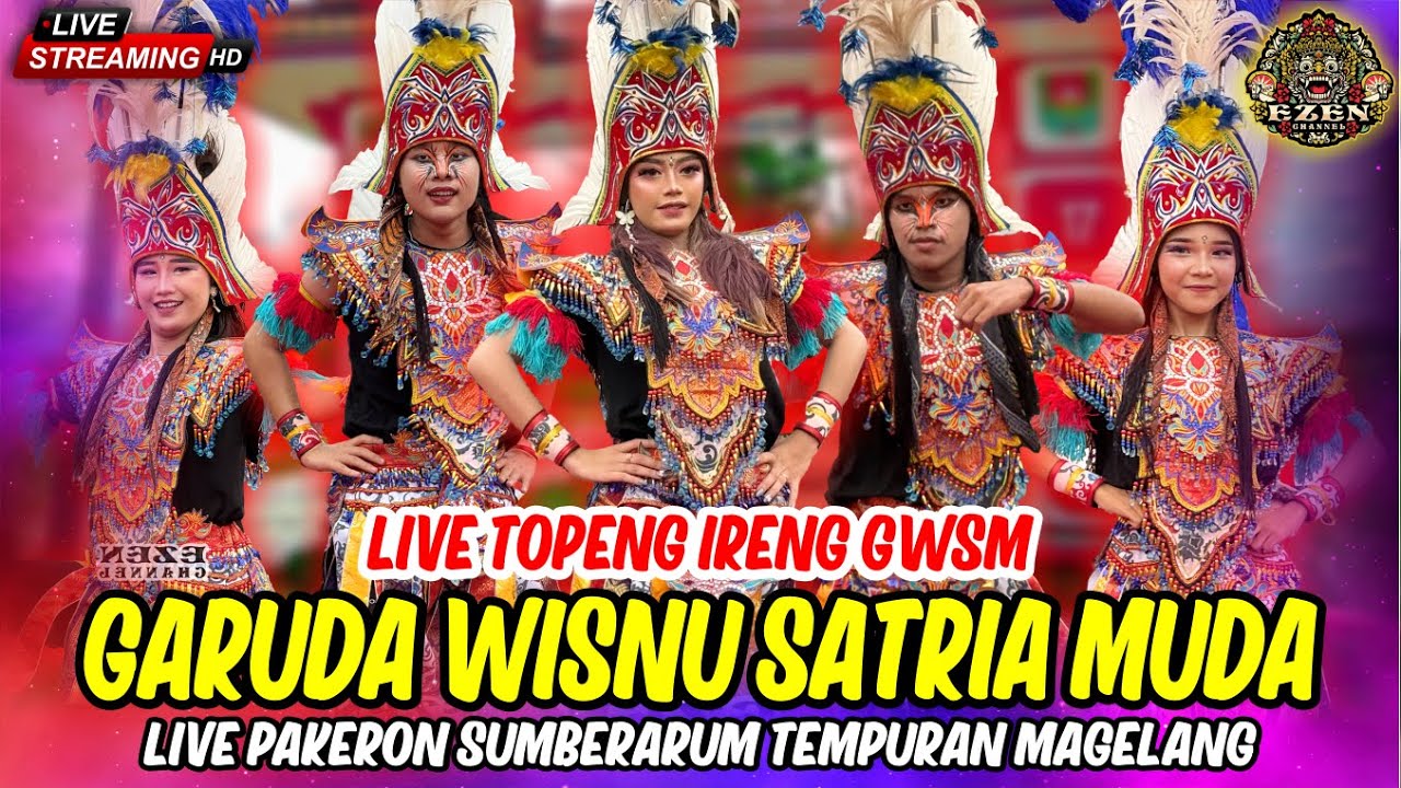 Live GWSM GARUDA WISNU SATRIA MUDA Hari Ini - Pakeron Sumberarum Tempuran Magelang 30 November 2025