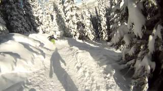 Derrick Snowboarding in Vail 2011 GoPro HD