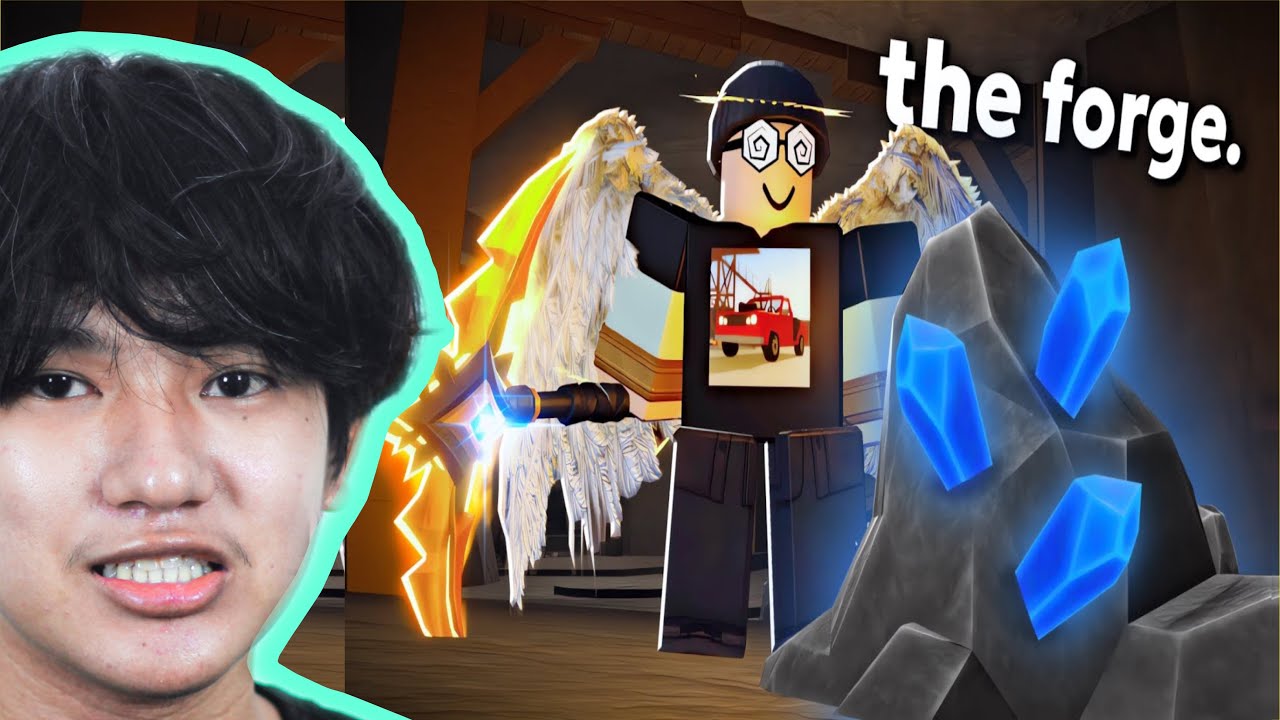 ខ្ញុំបានលេង The Forge នៅក្នុង Roblox