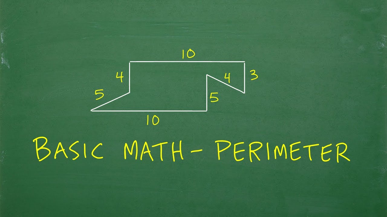 ⁣BASIC MATH - Perimeter of a Figure