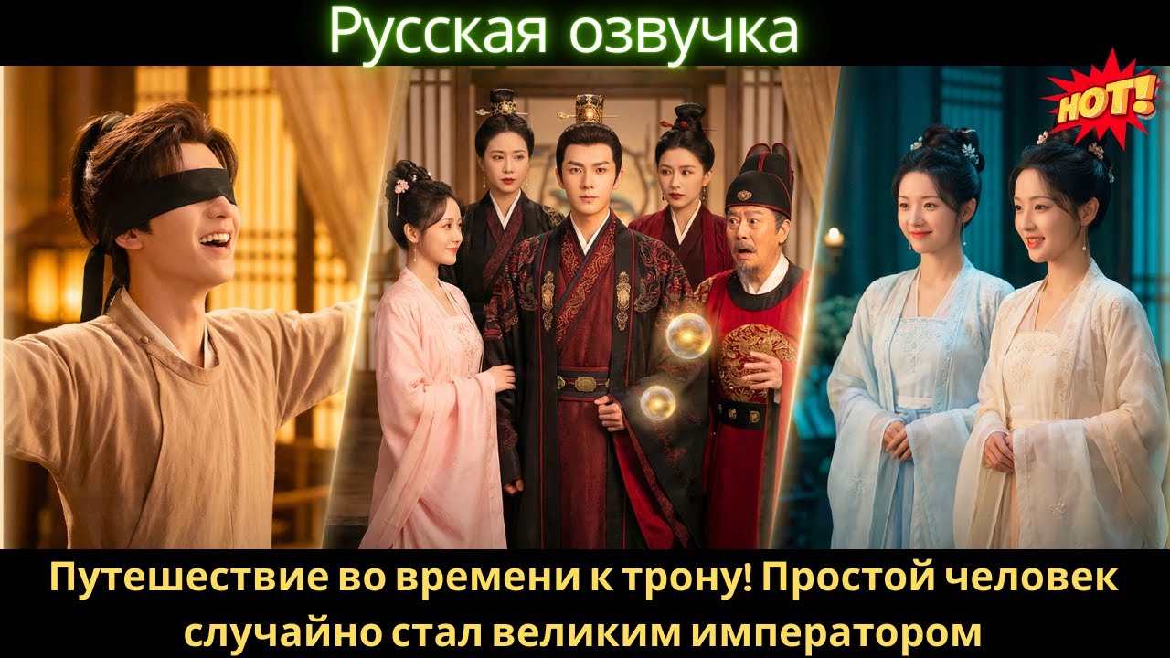 Путешествие во времени к трону! Простой человек случайно стал великим императором #дорама