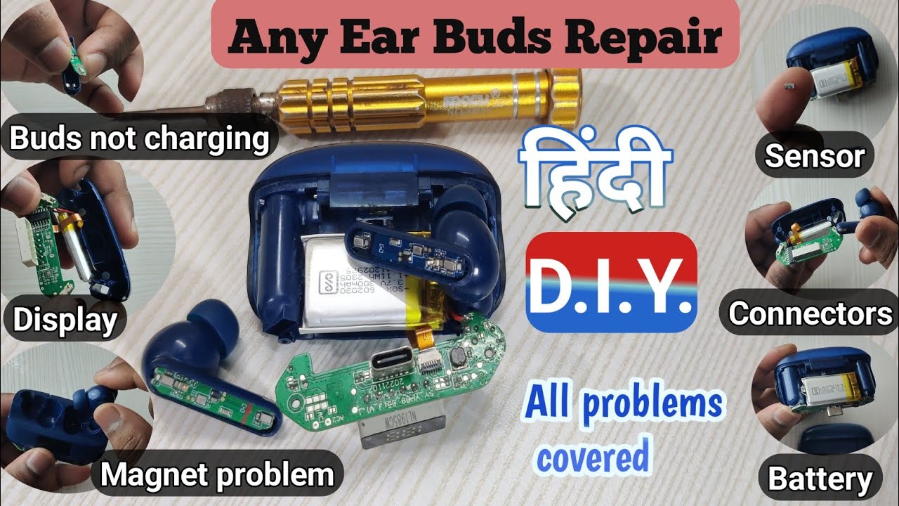 How to Repair Any EarBuds | DIY | All problems #diy #mobilerepairing # ...