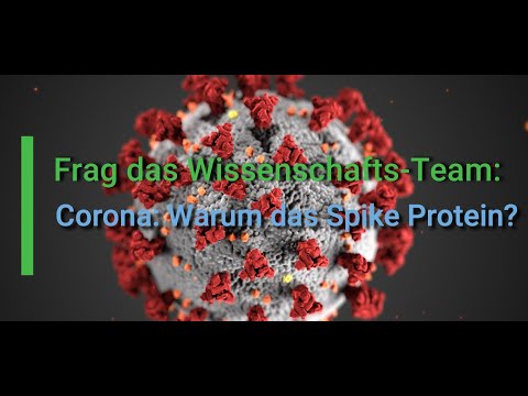 Frag das Wissenschafts-Team: Corona: Warum das Spike Protein?