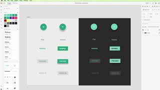 Adobe XD tutorial: How to use Material Design Buttons