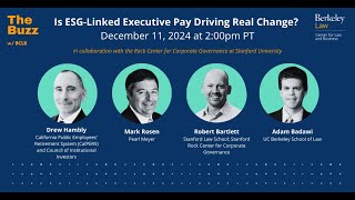 The Buzz w/ BCLB | Is ESG-Linked Executive Pay Driving Real Change?