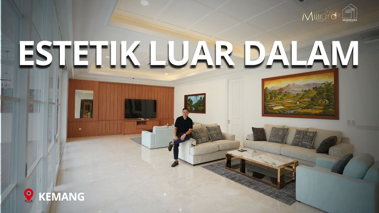 ESTETIK LUAR DALAM! MEGAH DENGAN PRIVATE LIFT IMPIAN | TOUR - 192