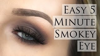 5 Minute Easy Smokey Eye - Morphe 35O Palette