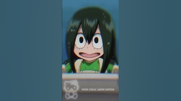Tsuyu asui edit #edits #anime #mha #tsuyuasui