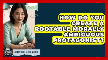 How Do You Create A Rootable Morally Ambiguous Protagonist? - Screenwriter