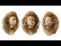70s big hair  basic big hair tutorial
