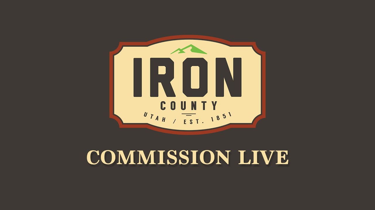 Iron County Commission Meetings Live Stream