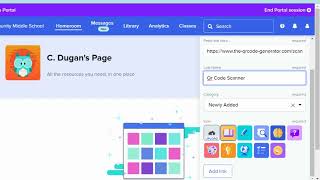 Adding Links with Images to Clever