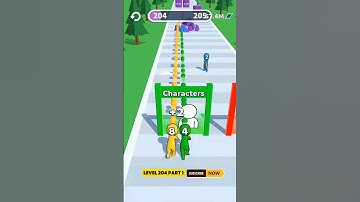 Merge Grabber Level 204 Part 1 | Insane Start & Fast Merges! ⚔️🔥 #MergeGrabber #Shorts