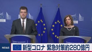 ＥＵ 新型コロナ 緊急対策約280億円
